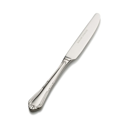 Bon Chef Sorento, Butter Knife, Euro, Solid Handle, Mirror Finish, 13/0, 6.95" , set of 12 S1517